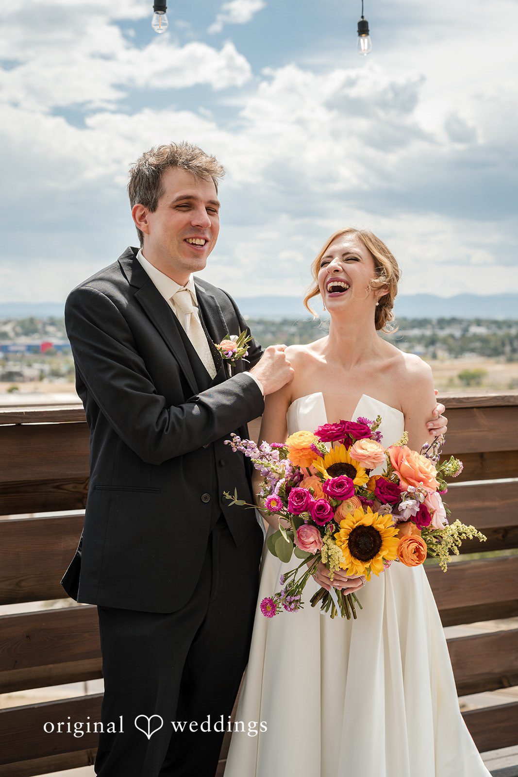 Jessica + James Joyful moment