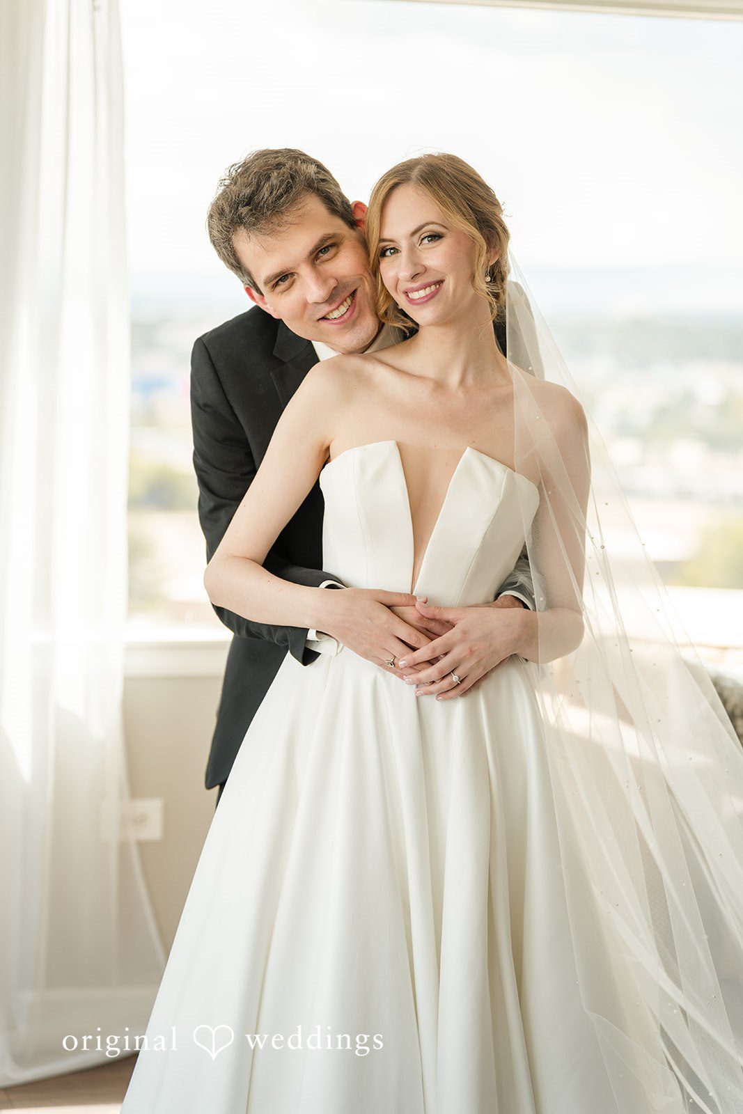 Jessica + James Stunning portrait of the couple