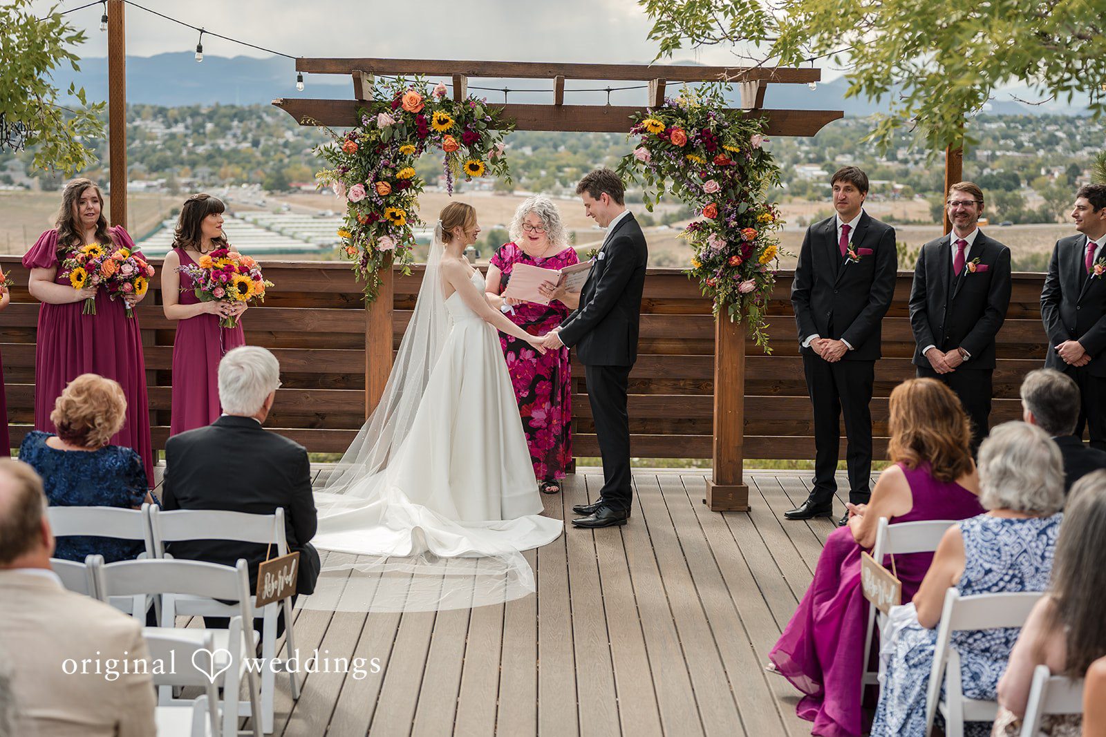 Jessica + James The Brittany Hill wedding ceremony