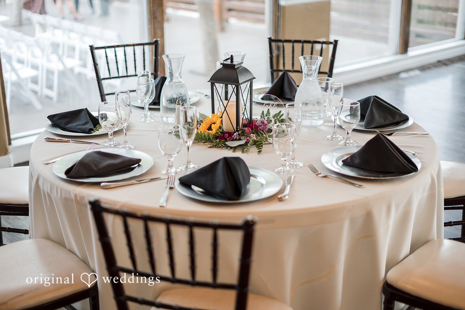 Jessica + James Decorated table