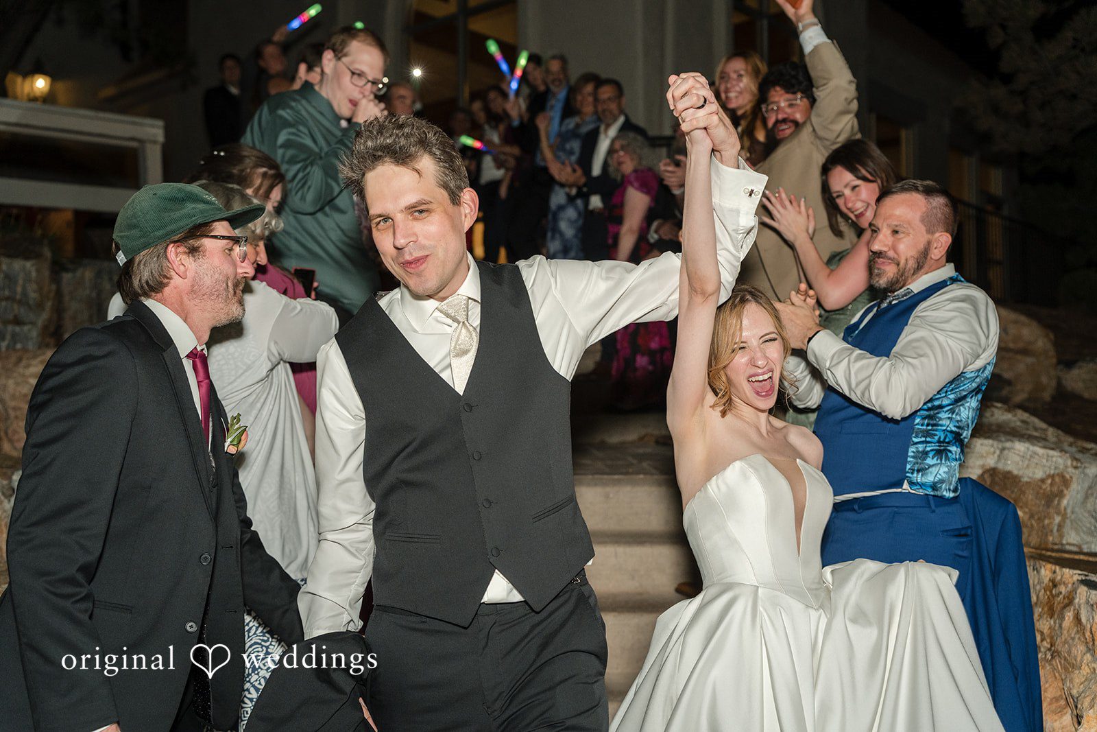 Jessica + James A joyful way to seal the night
