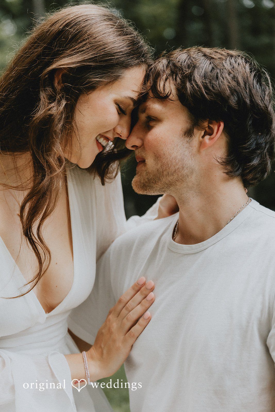 A beautiful portrait of the couple