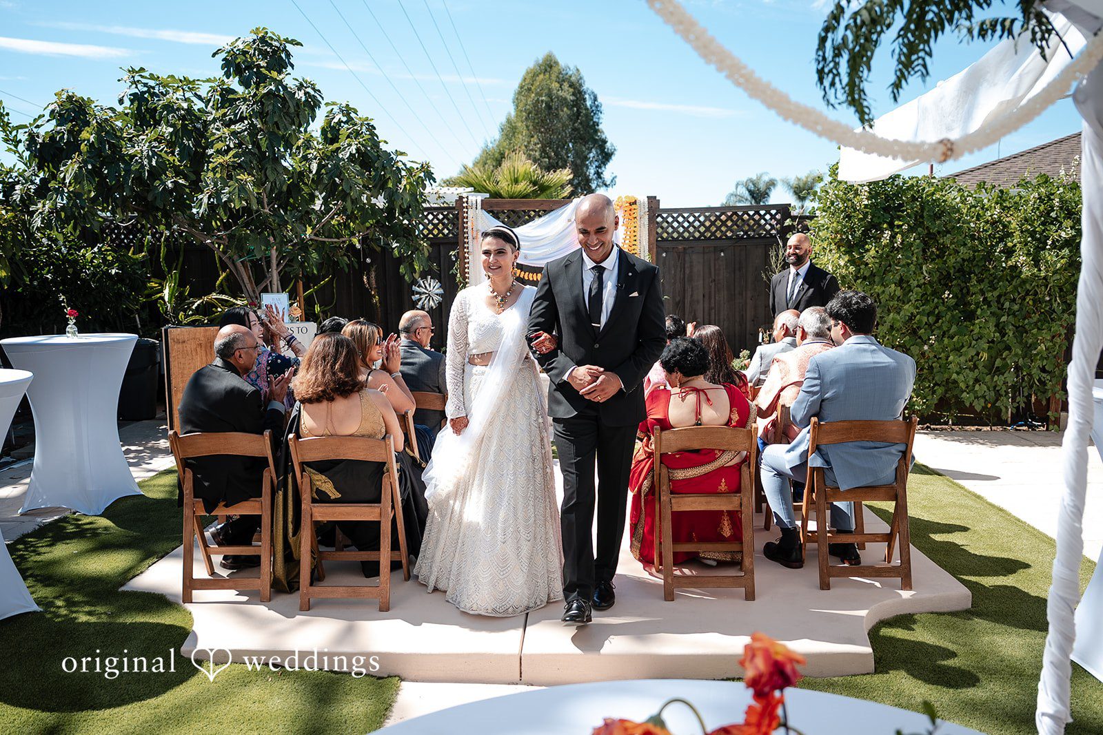 Rachna + Hardik California Backyard Wedding | Rachna & Hardik -