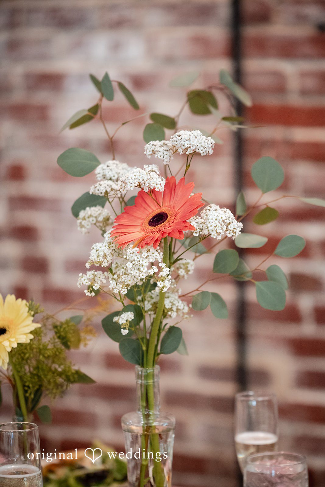 Wildflower centerpiece