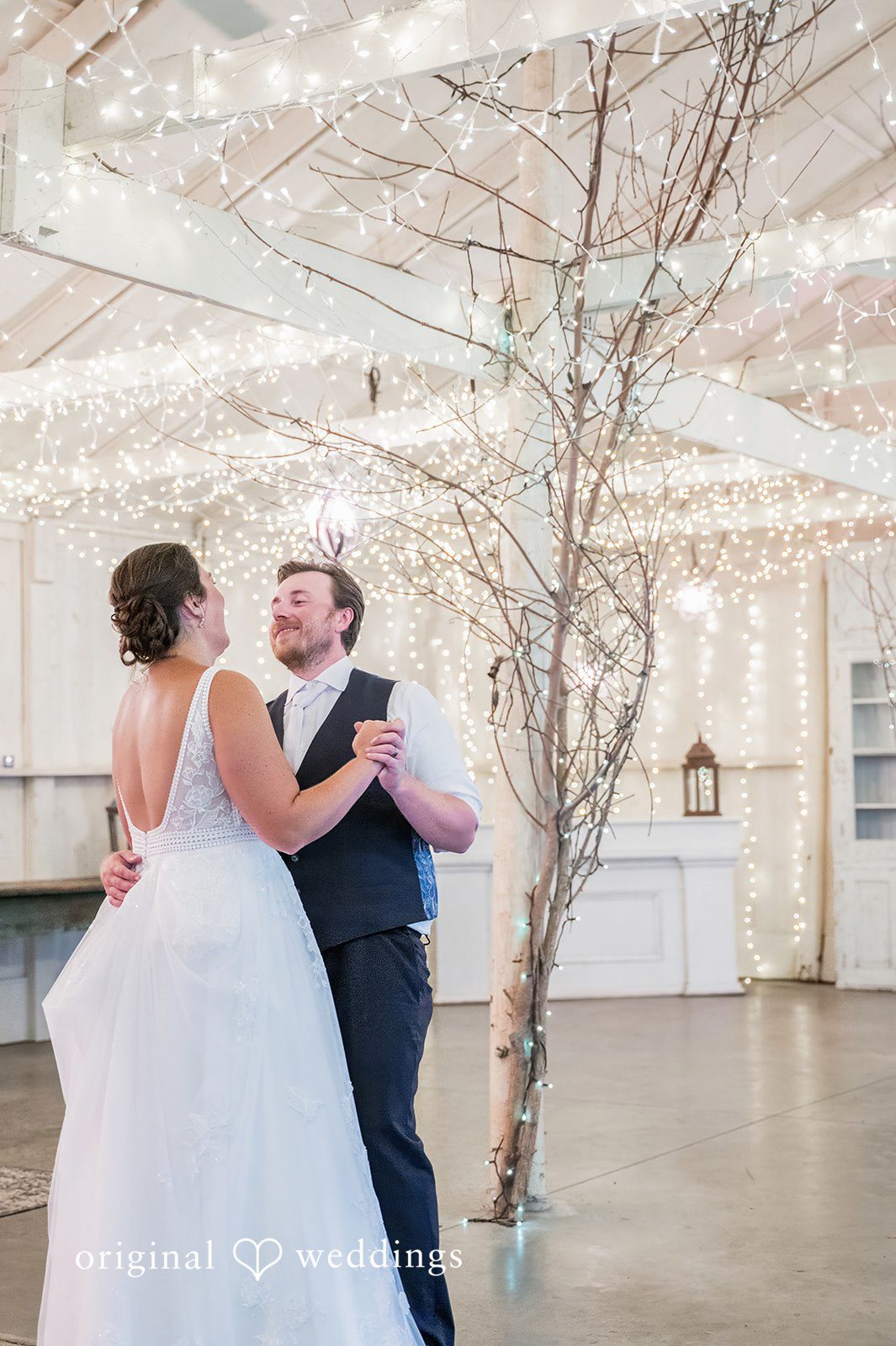Couple's first dance