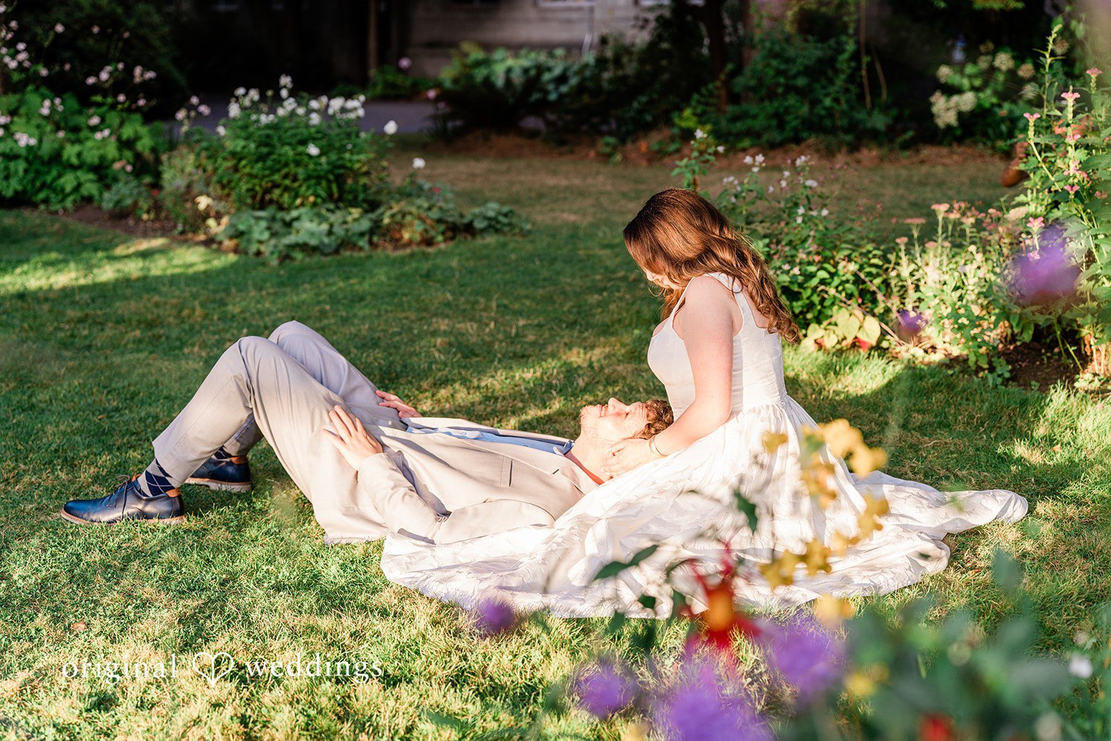 Rachel + Neil Warm garden feeling