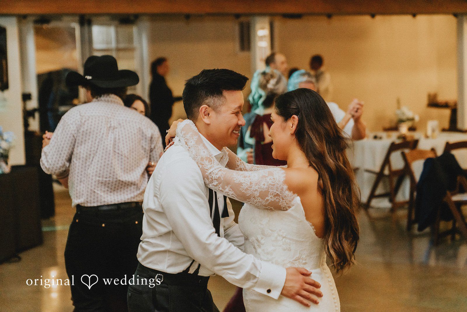Sonia + Michael Newlyweds enjoying the dance floor with family