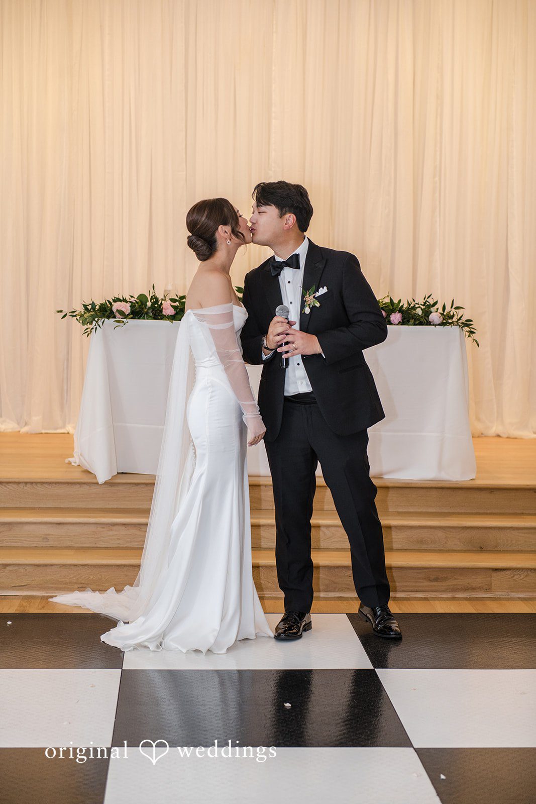 Yuri + Zachary Couple at the front of the hall