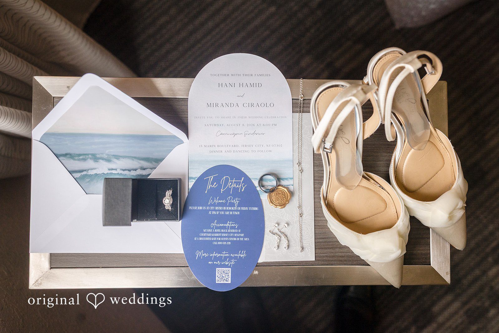 Miranda + Hani Cornucopia Cruise Line Wedding | Miranda & Hani -