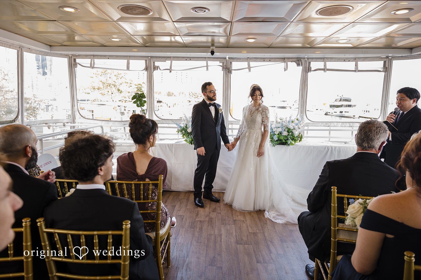 Miranda + Hani Cornucopia Cruise Line Wedding | Miranda & Hani -