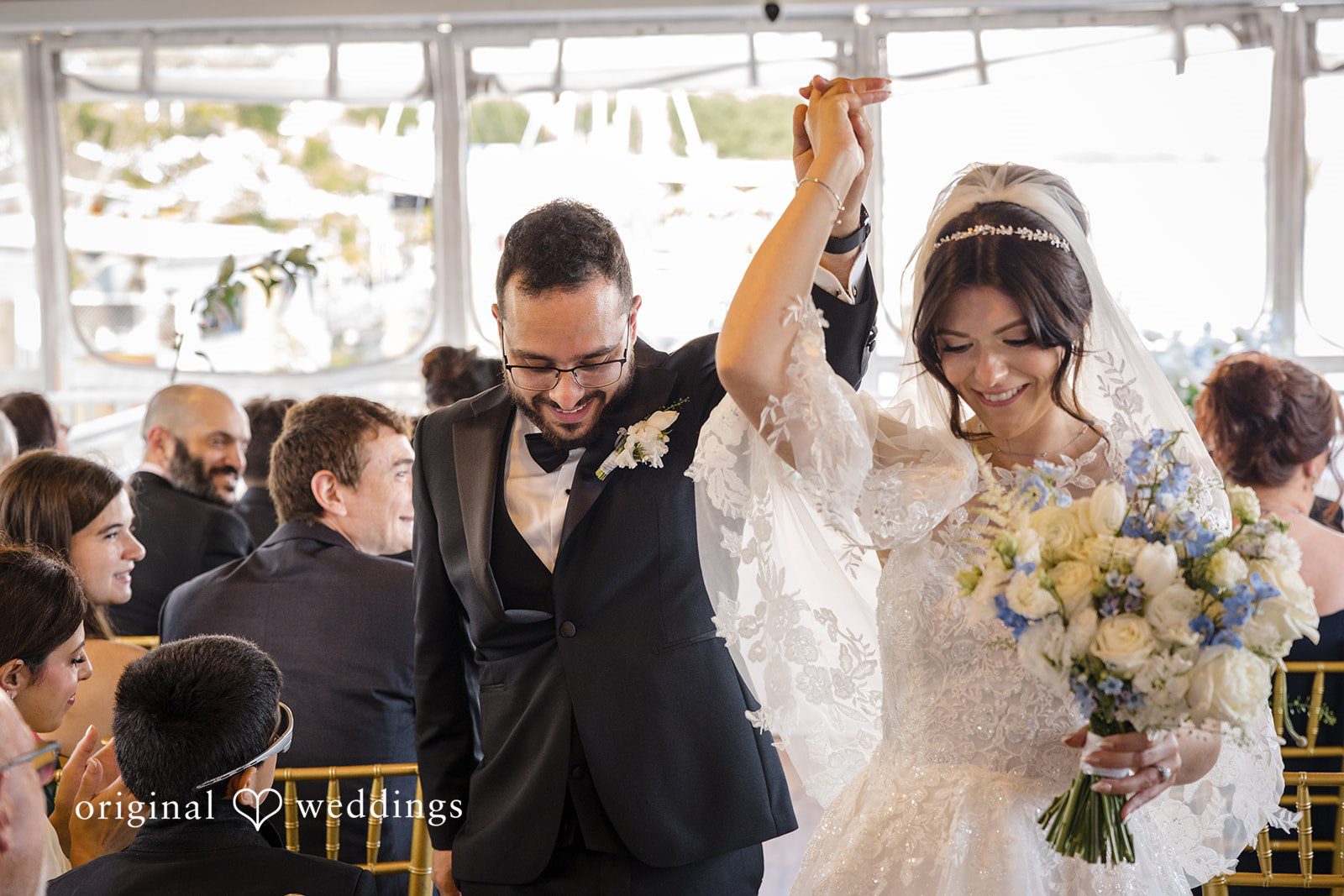 Miranda + Hani Cornucopia Cruise Line Wedding | Miranda & Hani -
