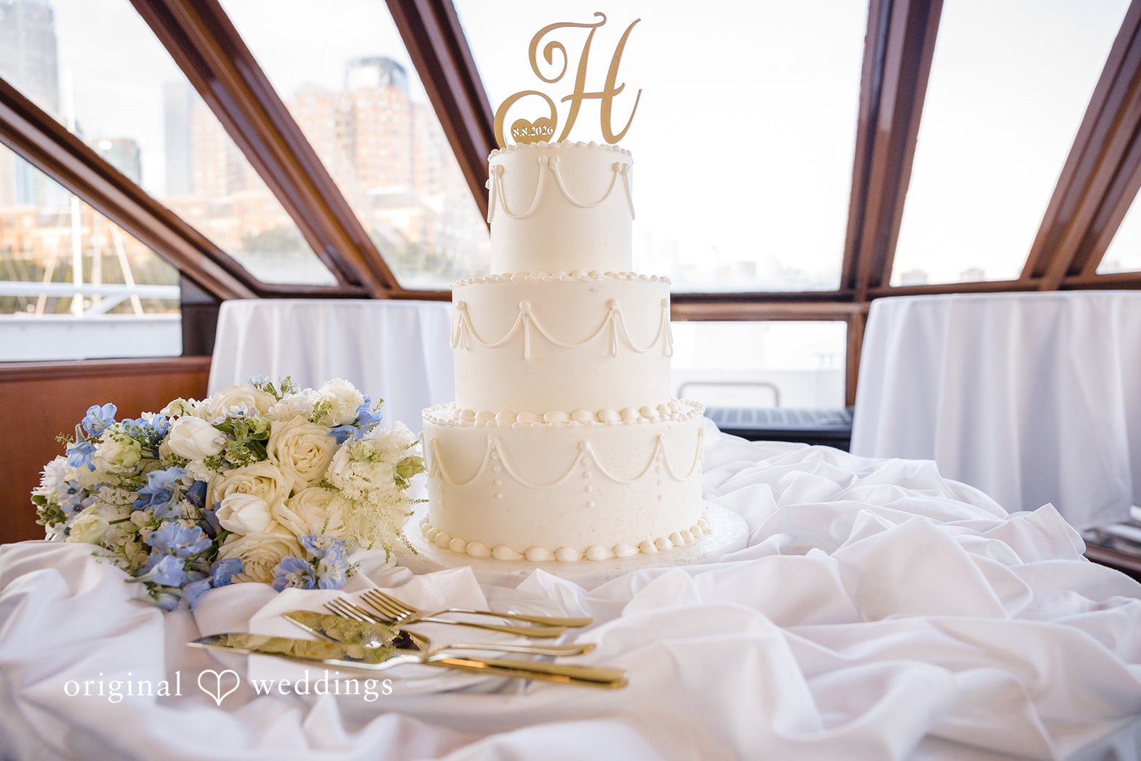 Miranda + Hani Cornucopia Cruise Line Wedding | Miranda & Hani -