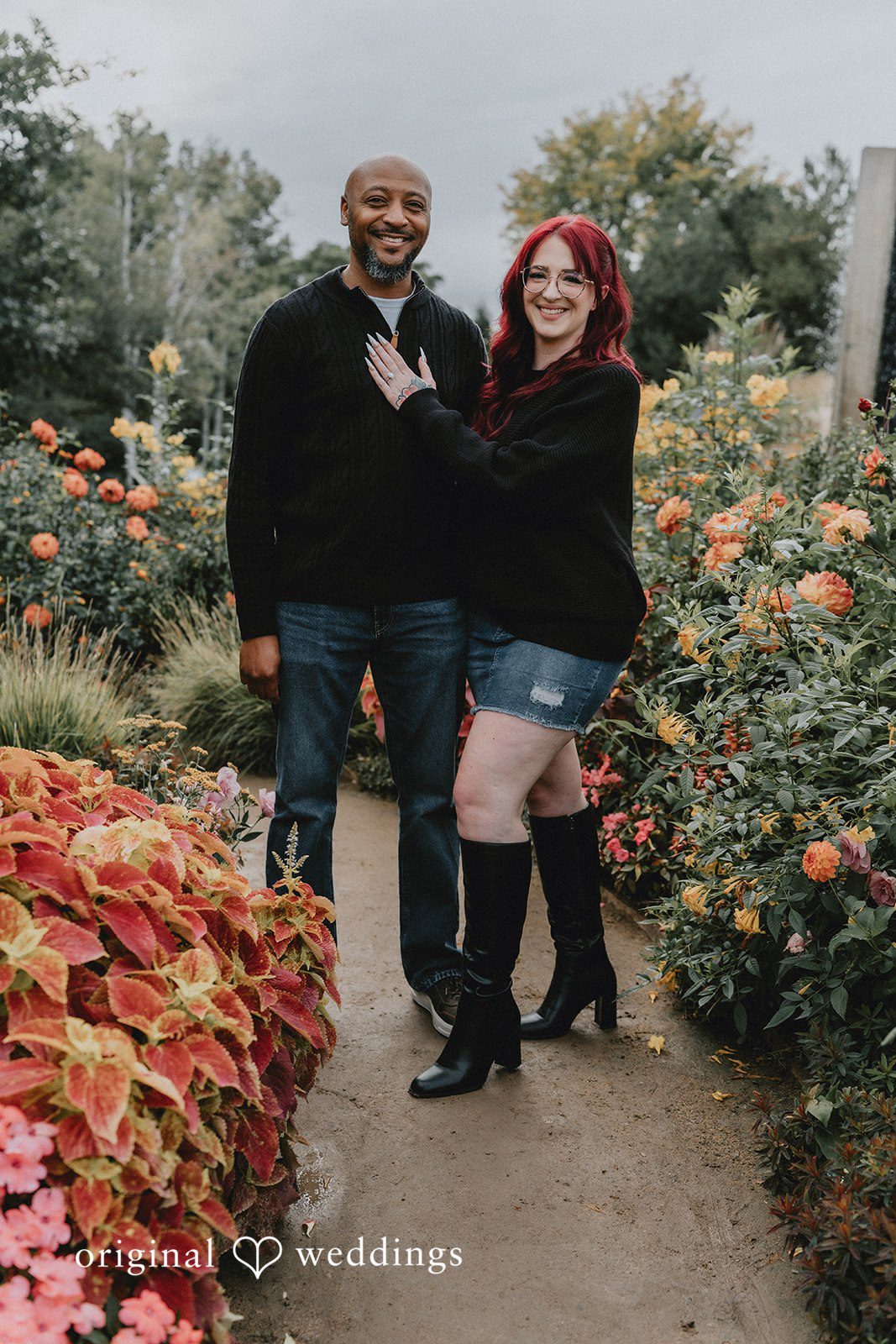 Nikki + Kevin Denver Botanic Gardens Engagement | Nikki & Kevin -