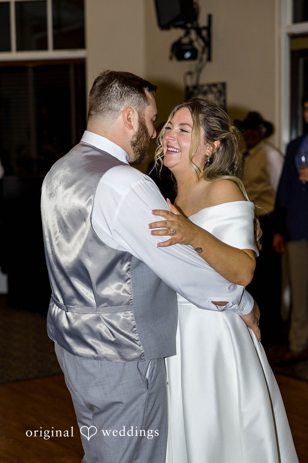 Couple's first dance