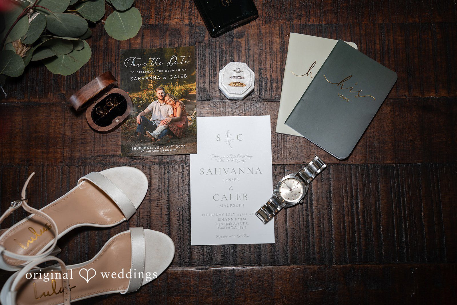 Sahvanna + Caleb Seattle Wedding Photographers at Edlynn Farm | Sahvanna & Caleb -