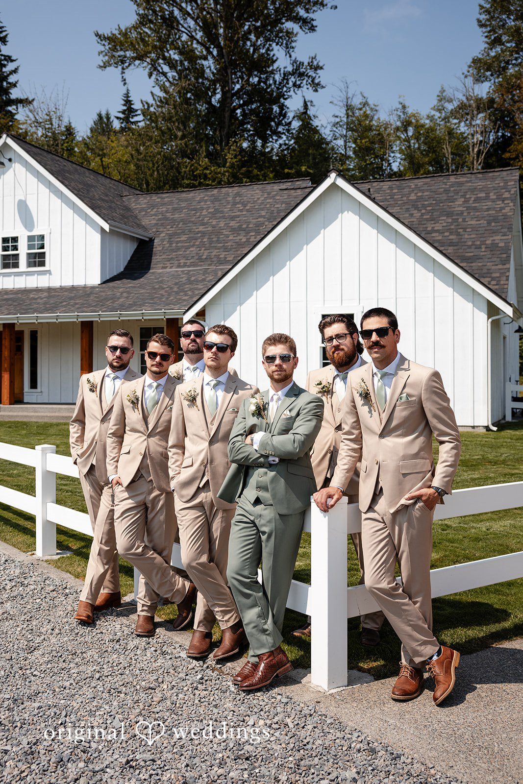 Sahvanna + Caleb Seattle Wedding Photographers at Edlynn Farm | Sahvanna & Caleb -