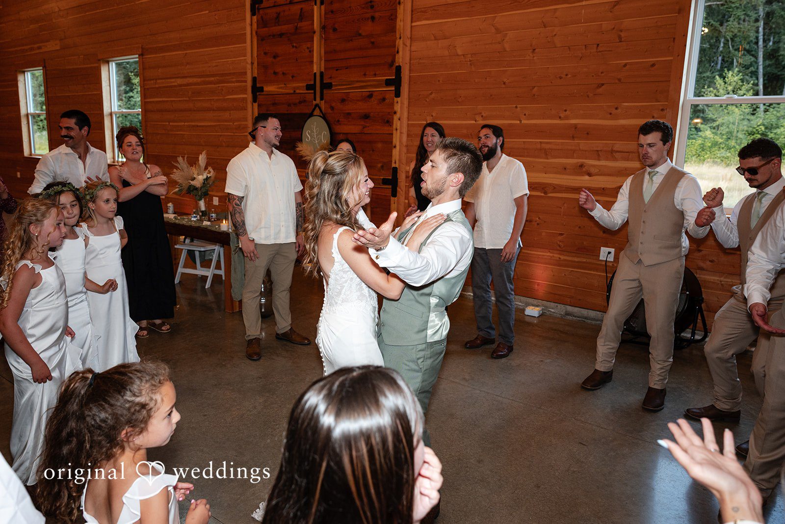 Sahvanna + Caleb Seattle Wedding Photographers at Edlynn Farm | Sahvanna & Caleb -