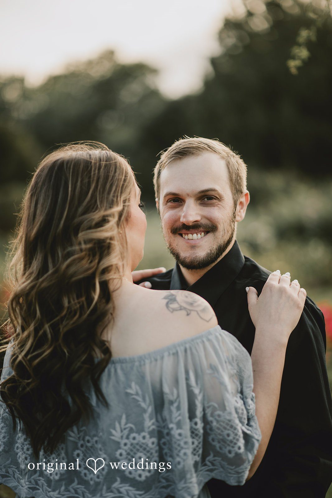 September 24, 2026 – Kaitlynn & Samuel – (ID-5685) Kaitlynn smiling over her shoulder with Samuel