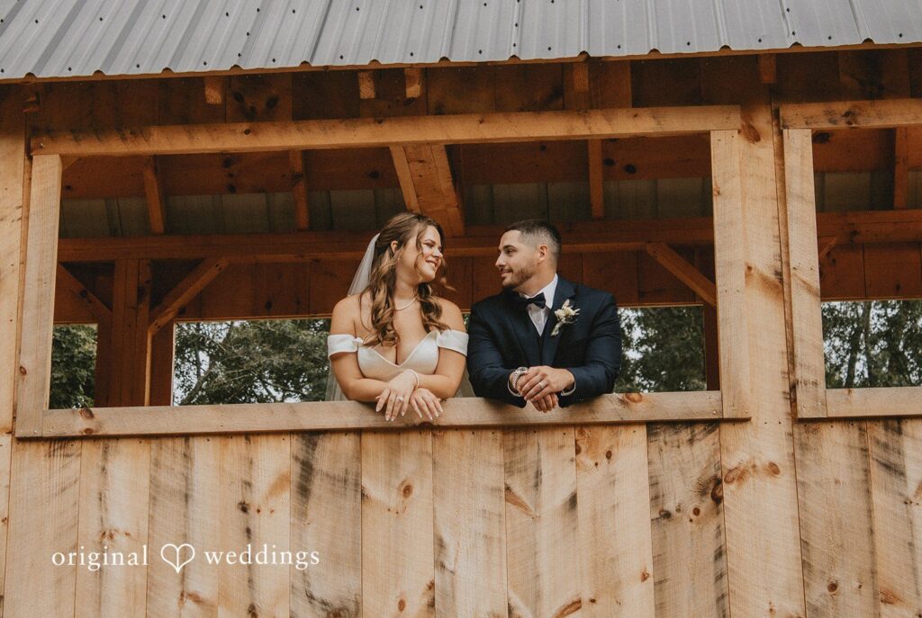 Sarah + Christopher Stunning Portrait of couple at Evergreen Farms by Hartford Wedding Photographers from Original Wedding.