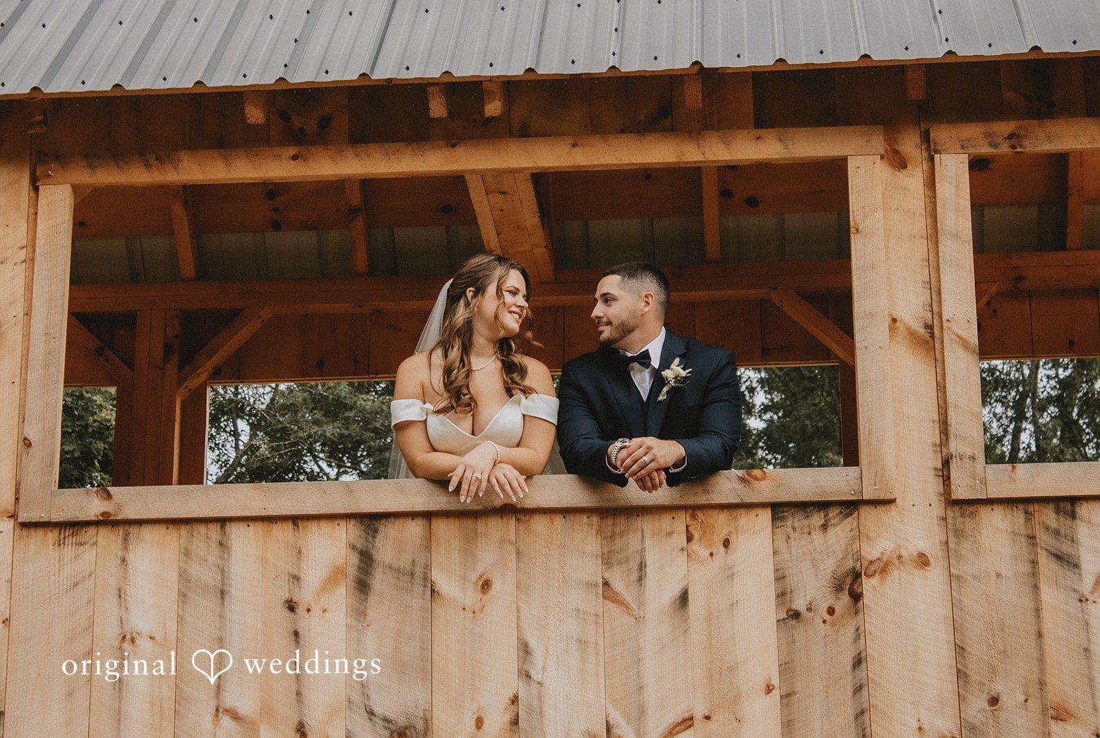 Stunning Portrait of couple at Evergreen Farms by Hartford Wedding Photographers from Original Wedding.