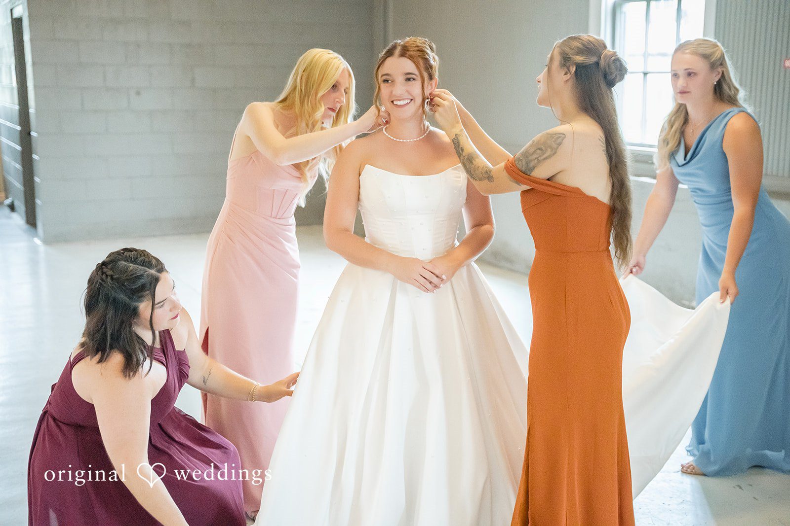 Alexis + Alex Bridal preparations for Alexis