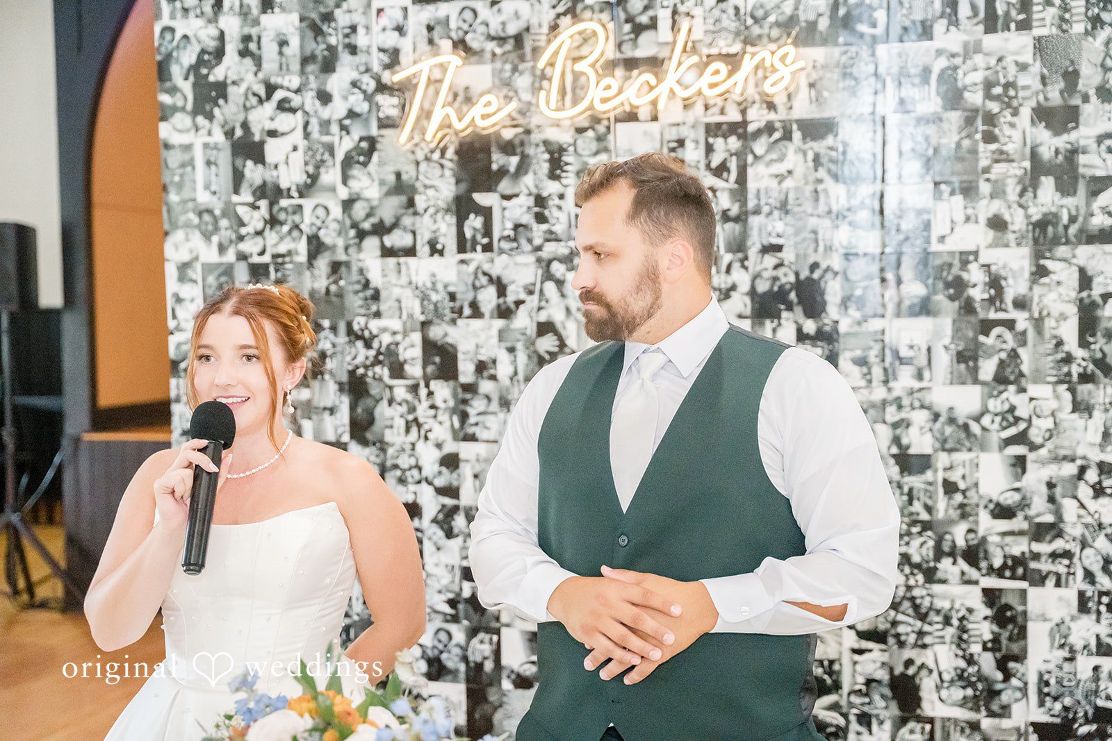 Alexis + Alex Reception celebration