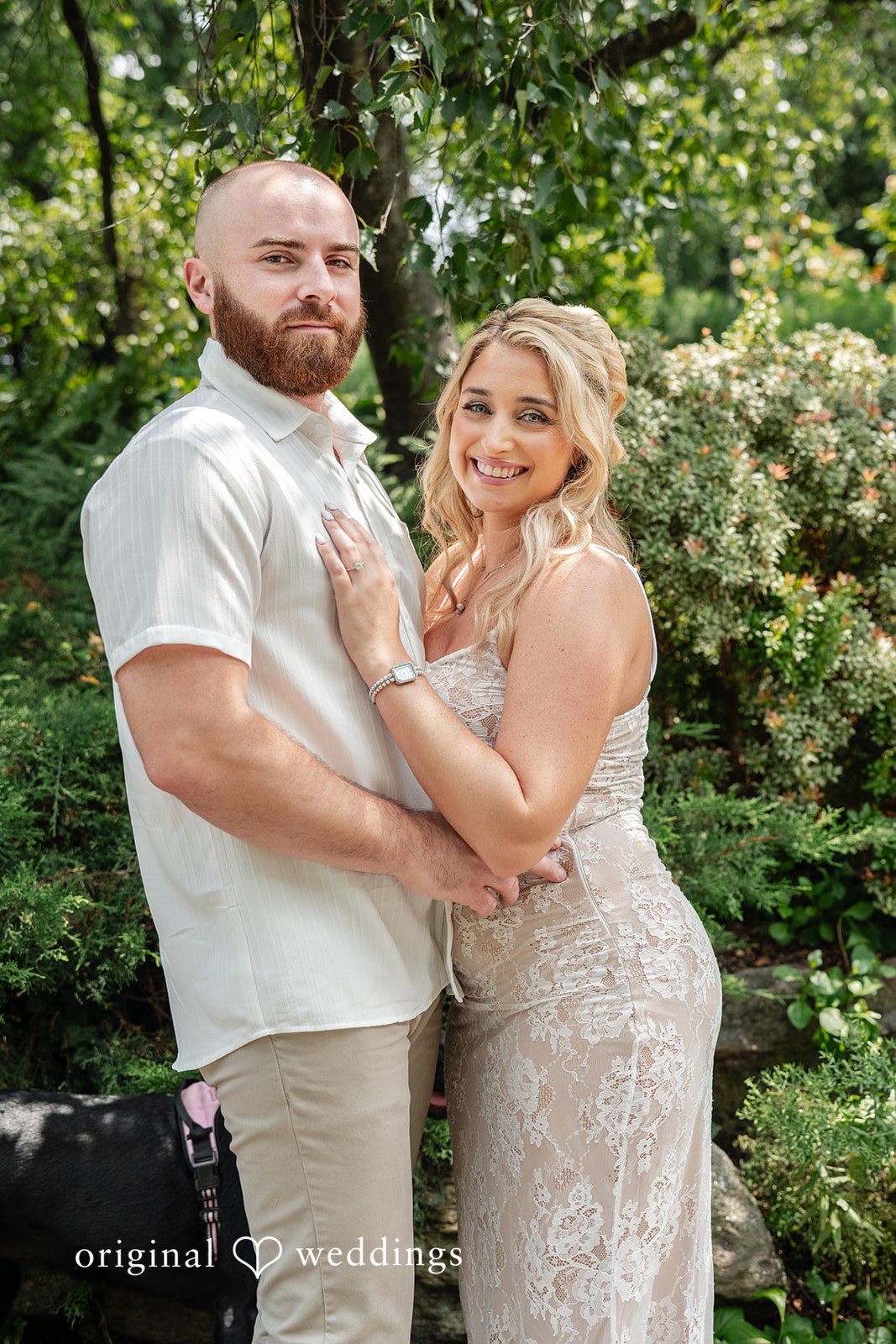 Jackie + Will A stunning portrait of the couple