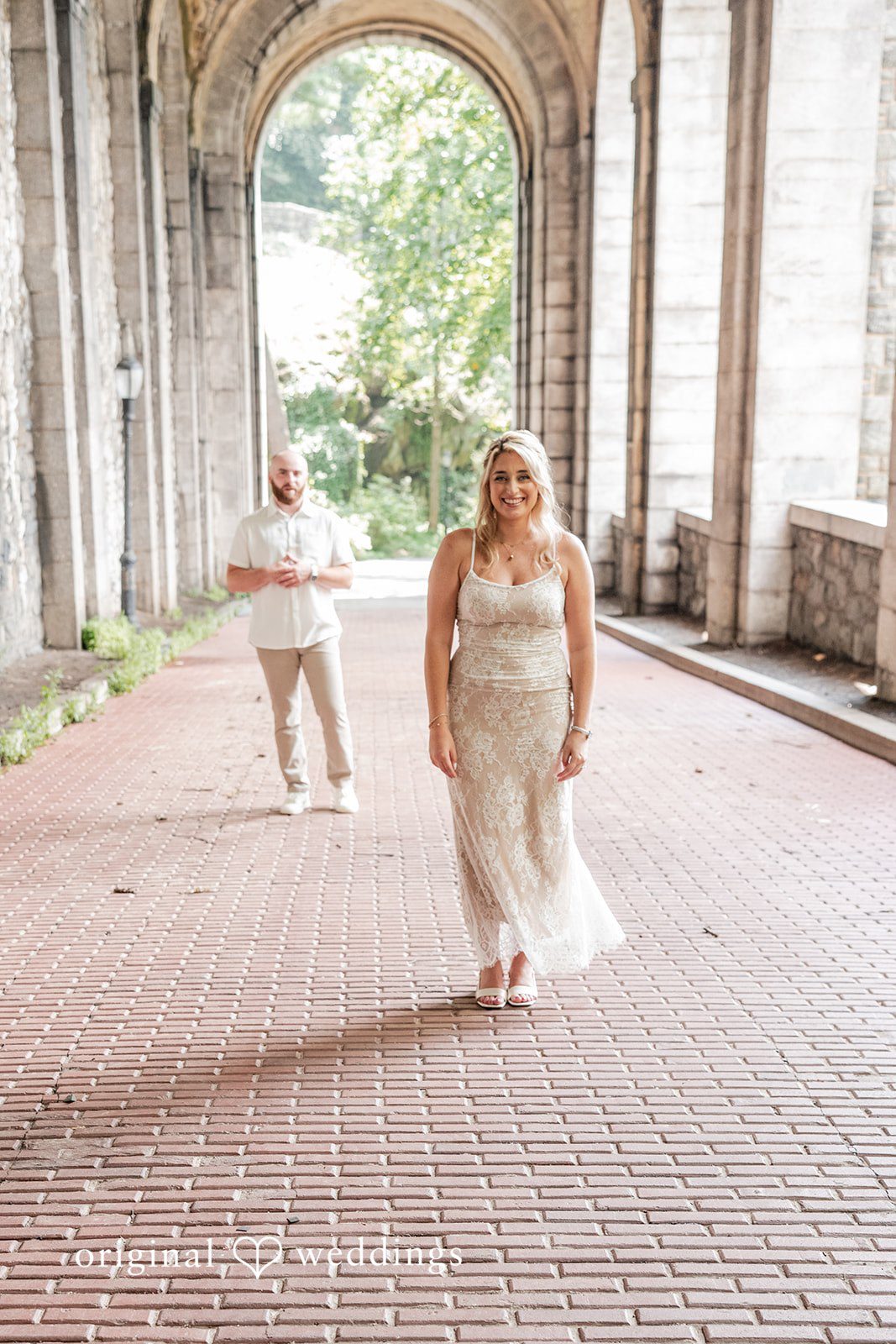 Jackie + Will A stylish portrait of the couple