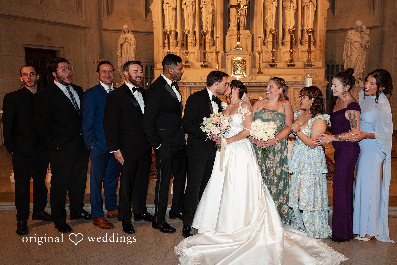 Sean + Stephanie Chicago Wedding Photographers at Gilt Bar | Sean & Stephanie -