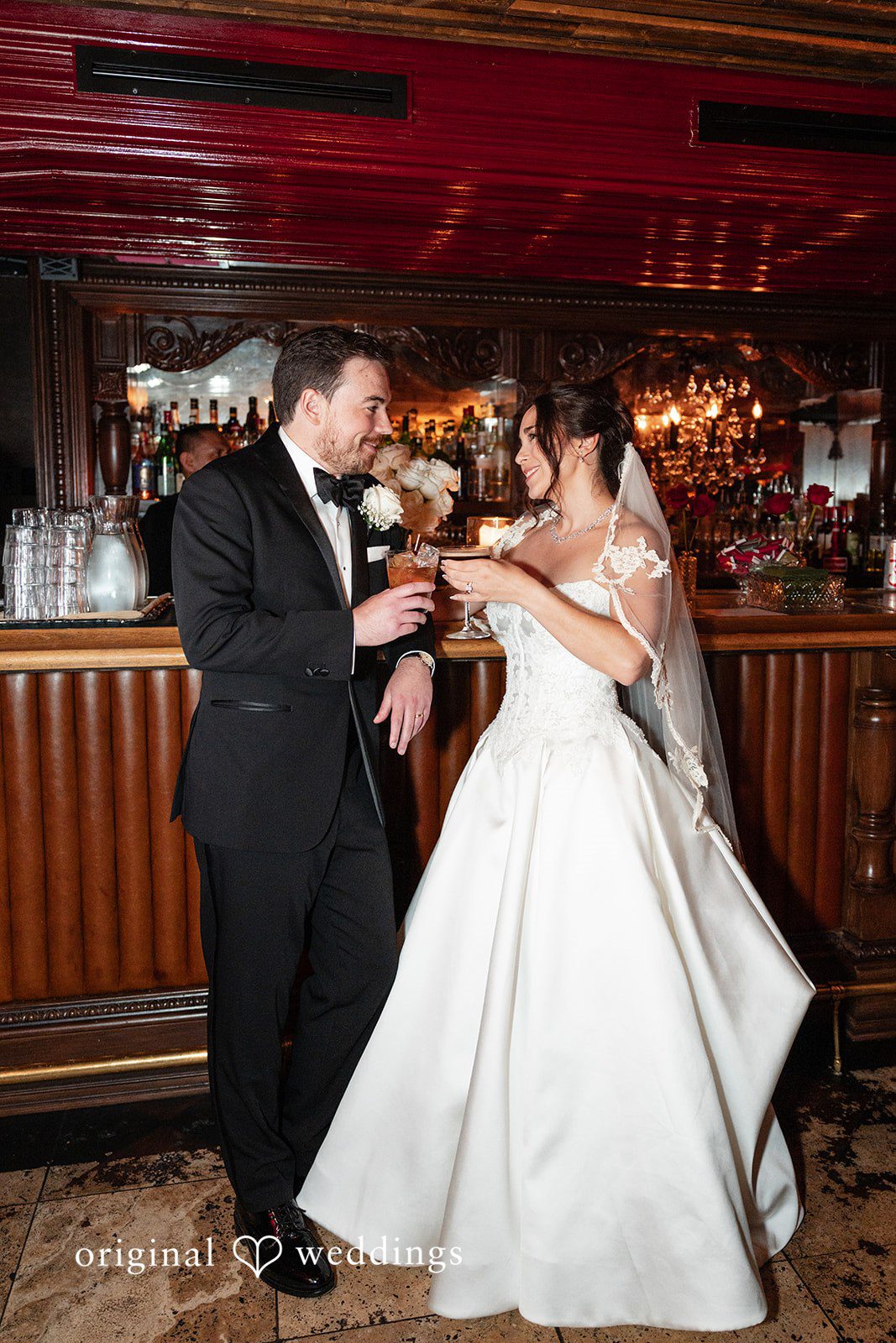 Sean + Stephanie Chicago Wedding Photographers at Gilt Bar | Sean & Stephanie -
