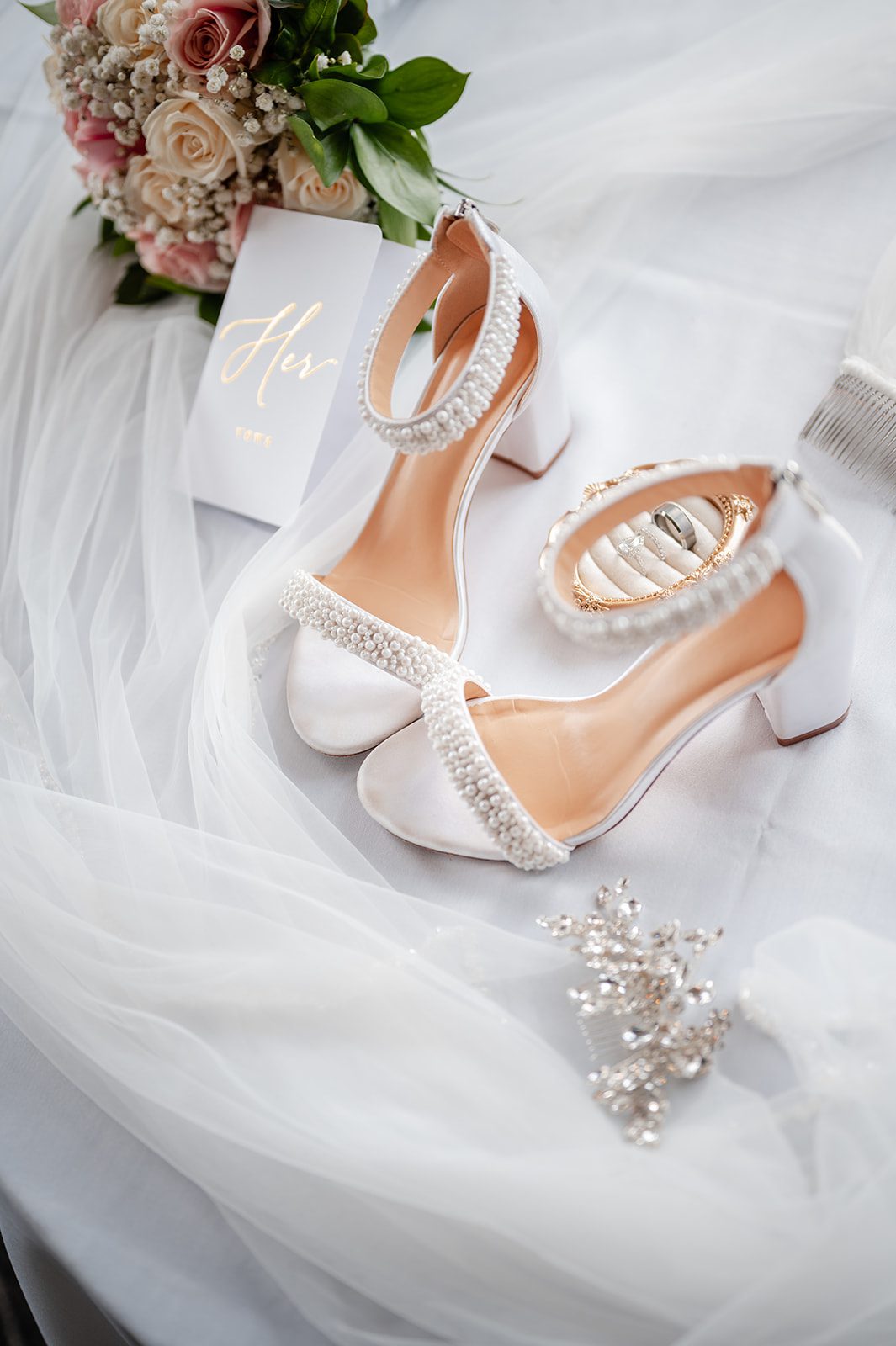 harbor-lights-timeless-providence-feng-donald-p006-16 Bride's shoes and wedding details