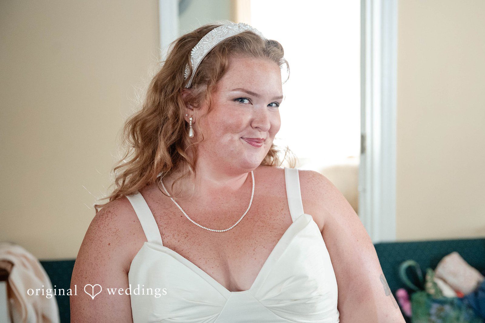Bethany + Eddie Close portrait of the smiling bride