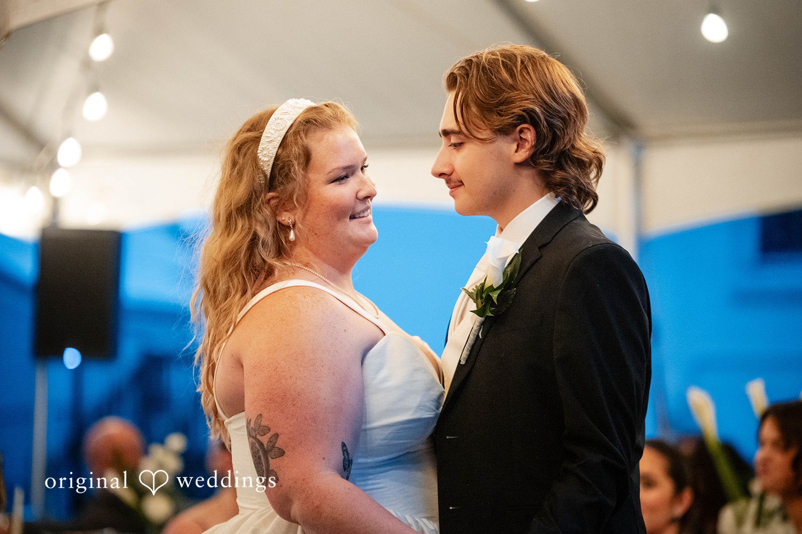 Bethany + Eddie Couple dancing at the reception