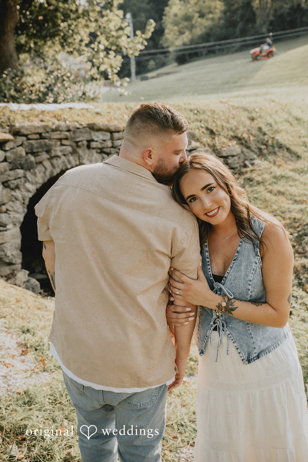Emily + Elijah A romantic portrait of the couple