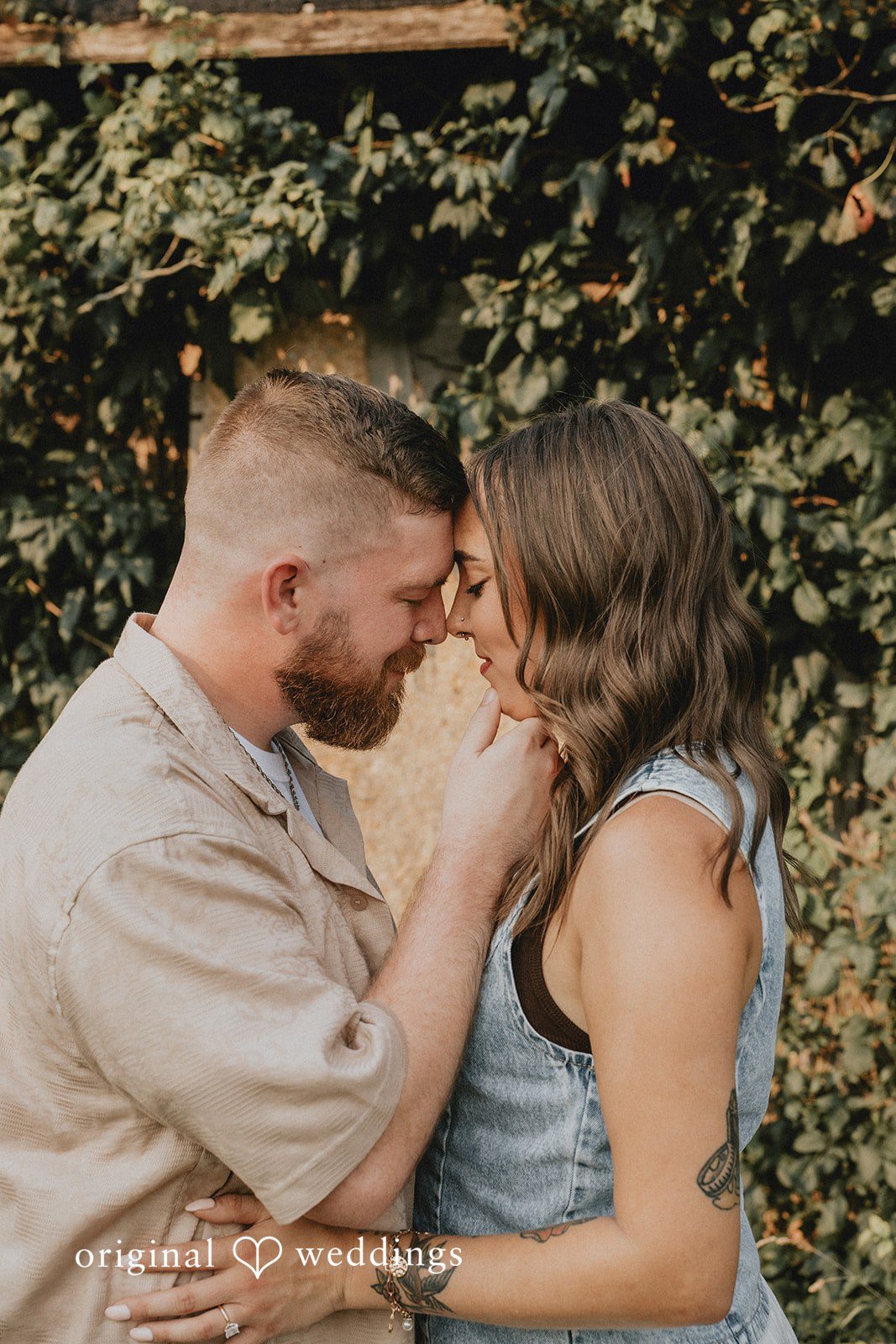 Emily + Elijah Romantic moment