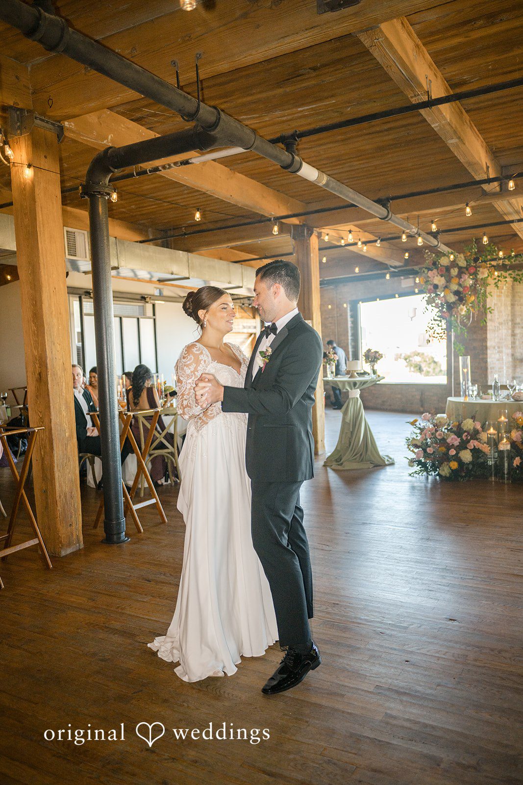 Michael + Haley Couple dancing together