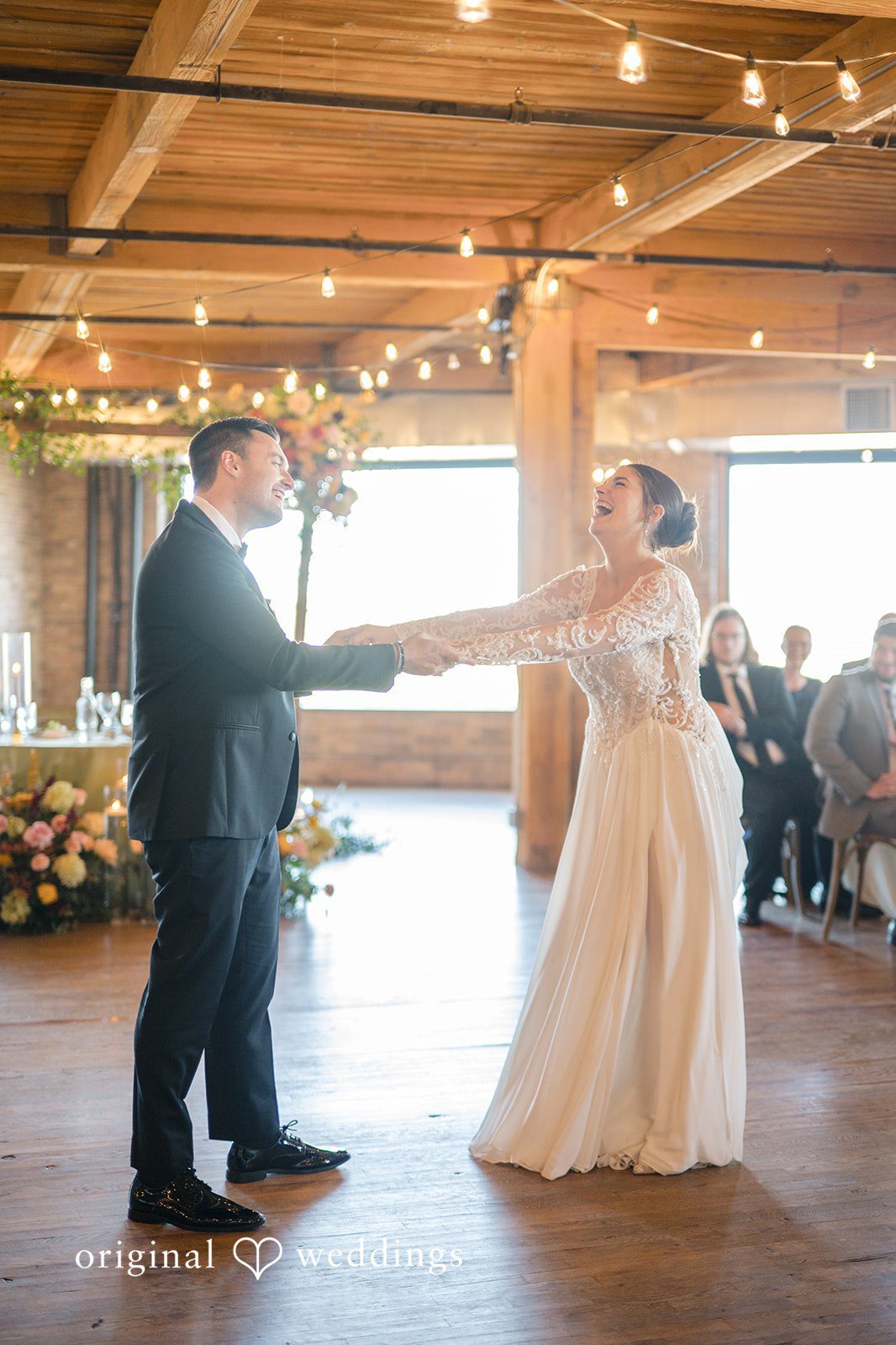 Michael + Haley Couple sharing their first look