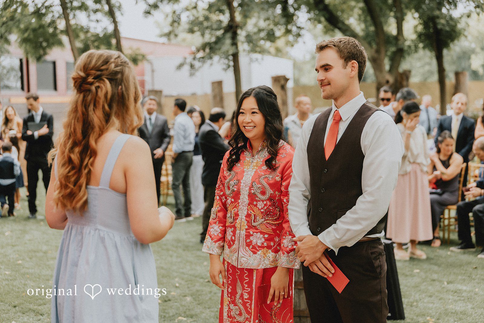 Jake + Ida Family moment during the tea ceremony