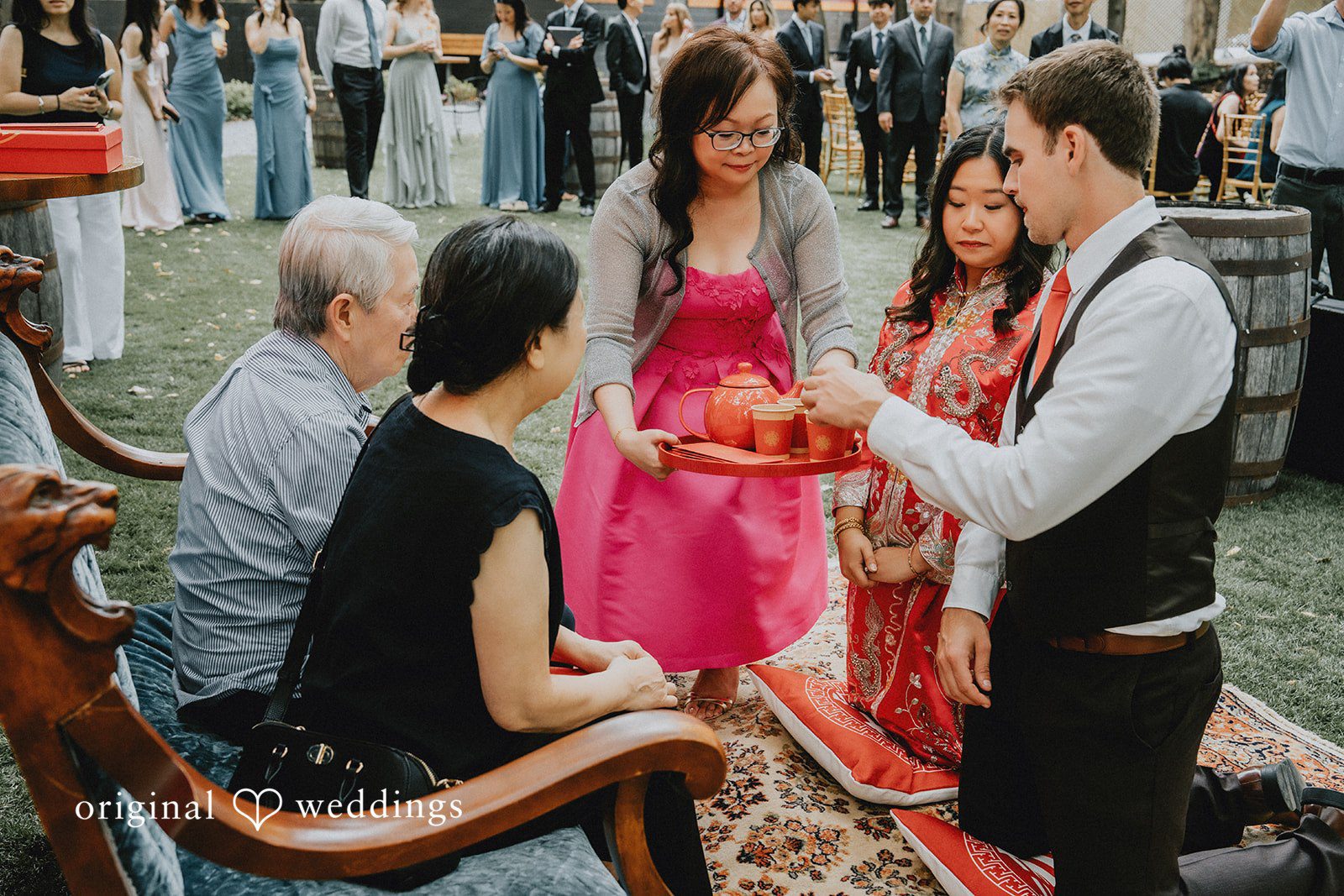 Jake + Ida Tea ceremony for Ida and Jake