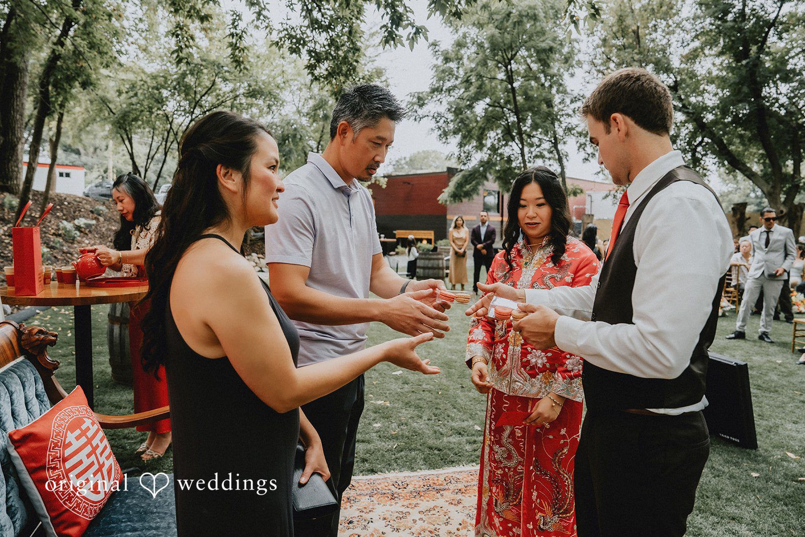 Jake + Ida Tea ceremony details