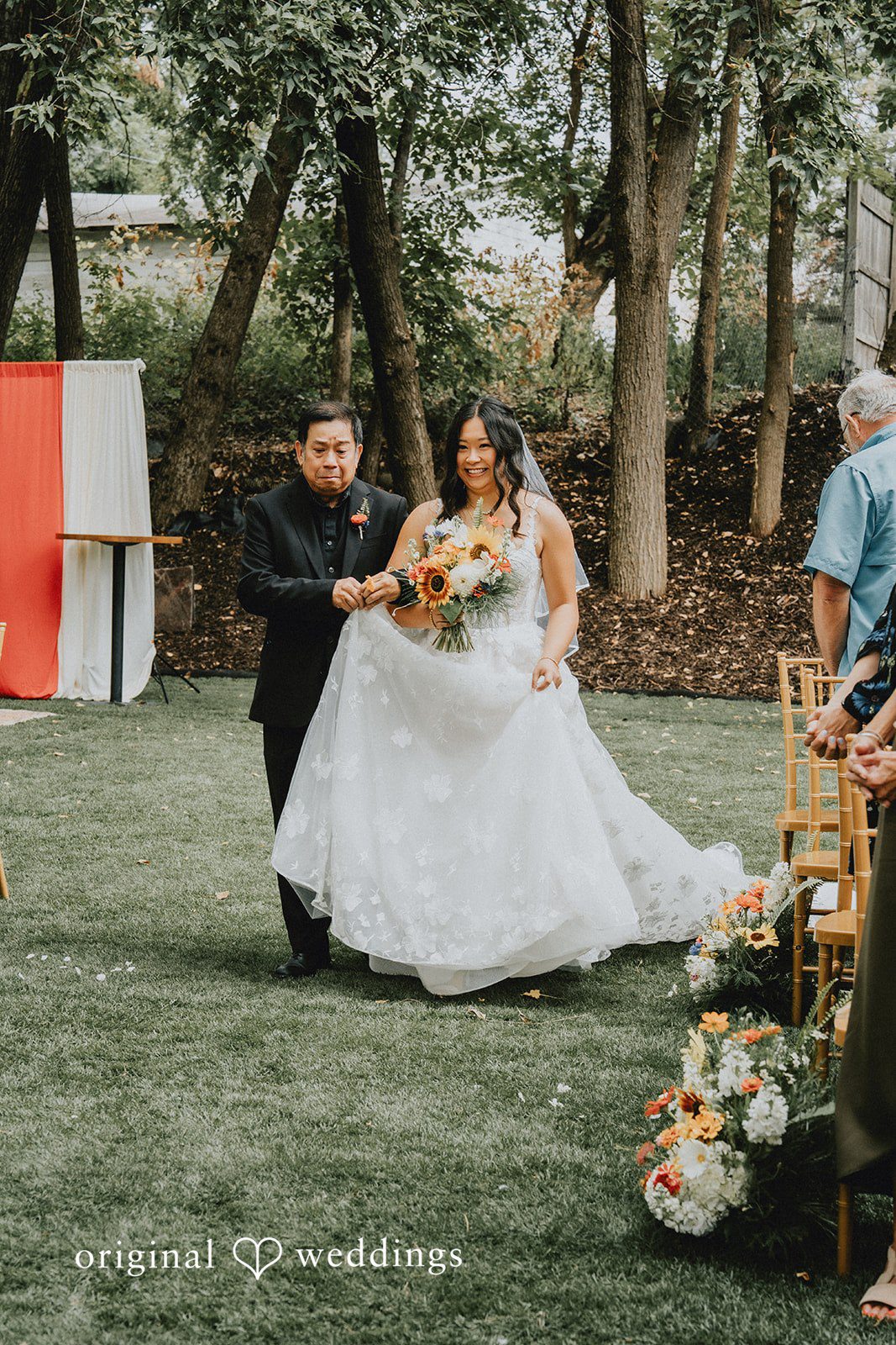 Jake + Ida Wedding ceremony moment