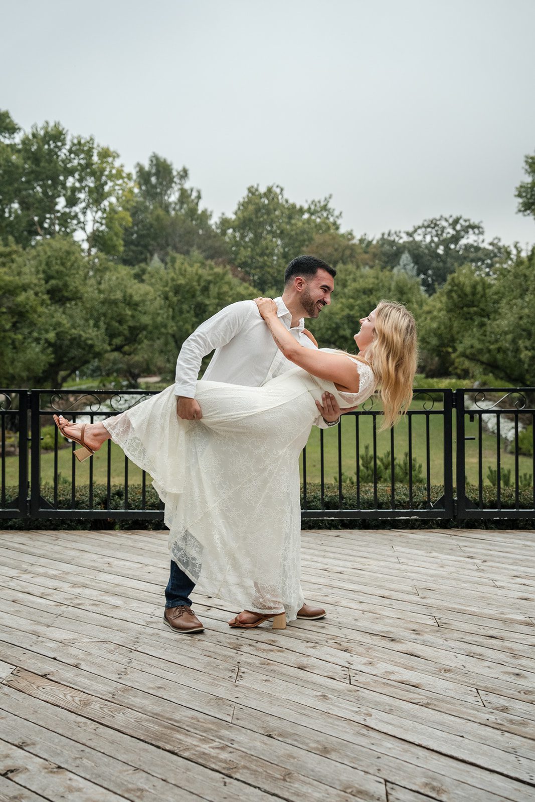 lilacia-park-timeless-chicago-dimitri-alexys-p017-02 Dimitri spinning Alexys on the stone path