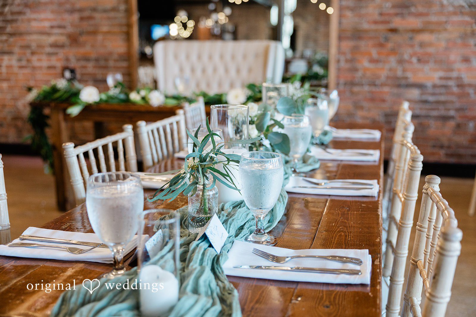 Claire + Alex Table details