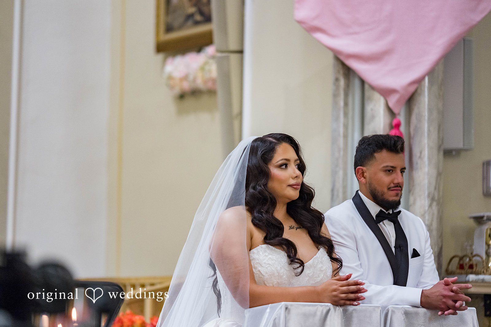 September 12, 2026 – Sierra & Arturo – (ID-4123) Newlyweds celebrating inside the church