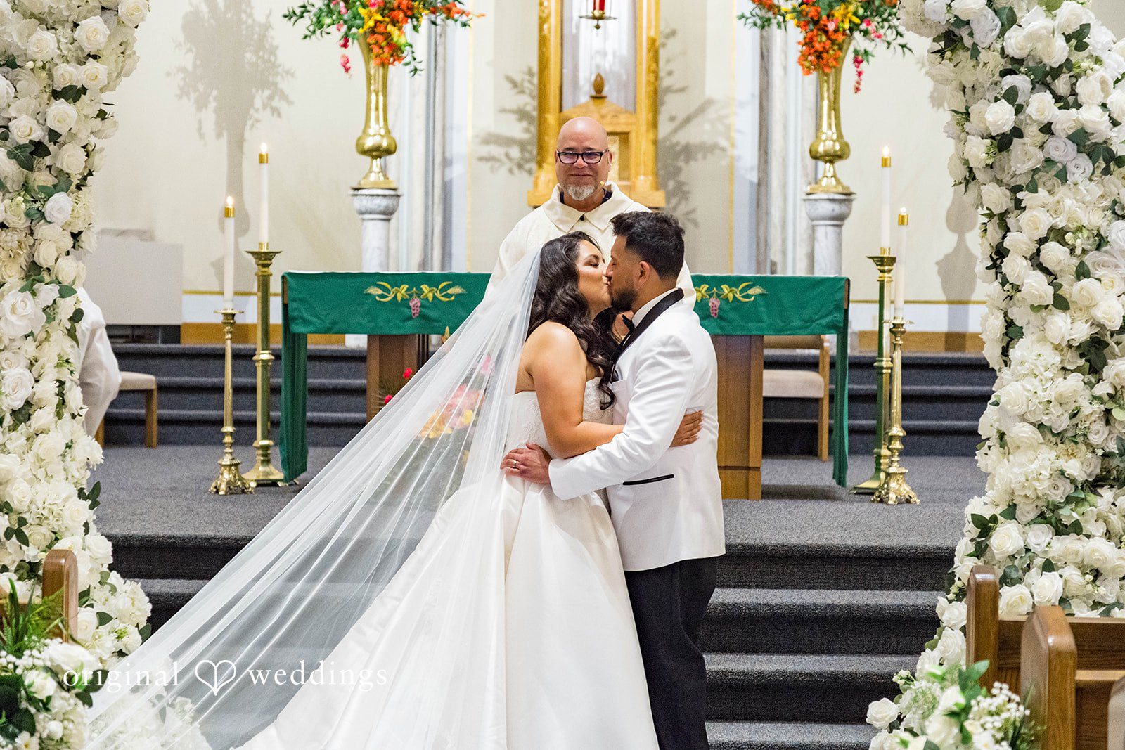 September 12, 2026 – Sierra & Arturo – (ID-4123) Couple standing before the altar during mass
