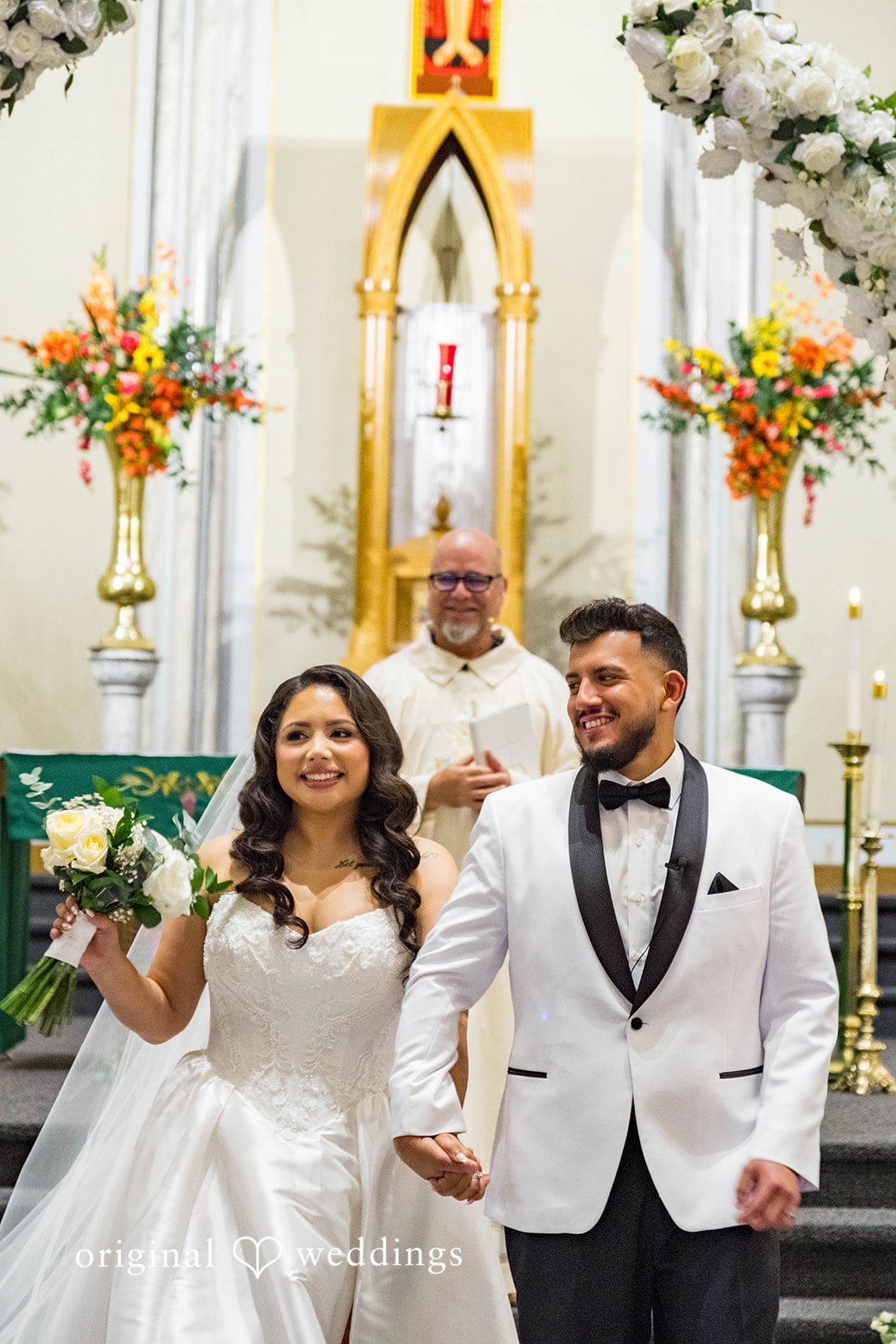 September 12, 2026 – Sierra & Arturo – (ID-4123) Couple smiling at the altar after their vows