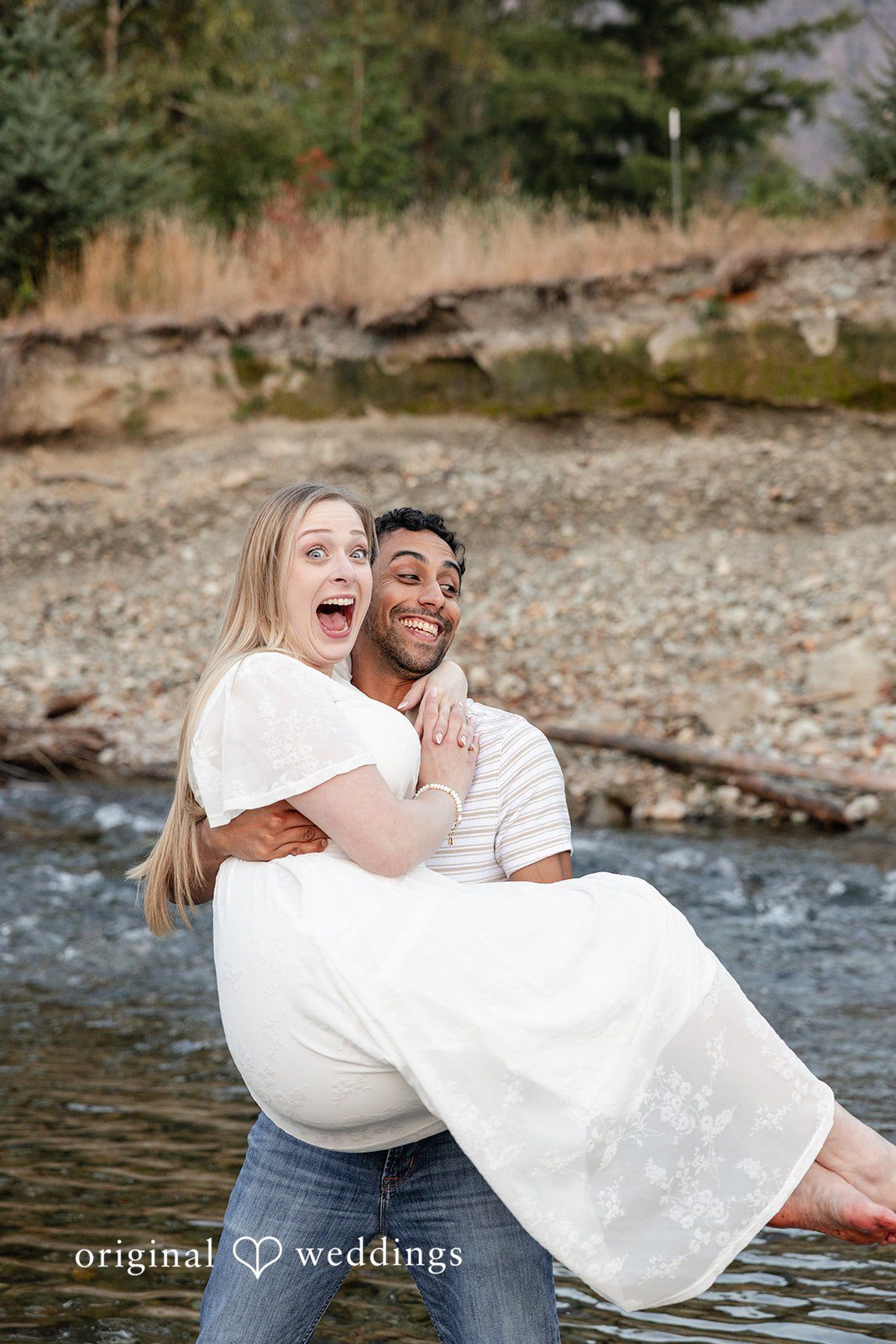 Leah + Joseph A fun portrait of the couple