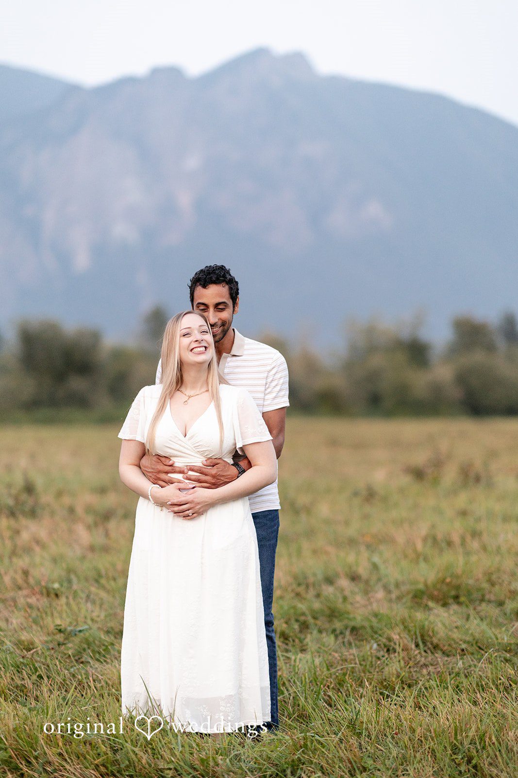 Leah + Joseph A gorgeous portrait of the couple in the outdoors