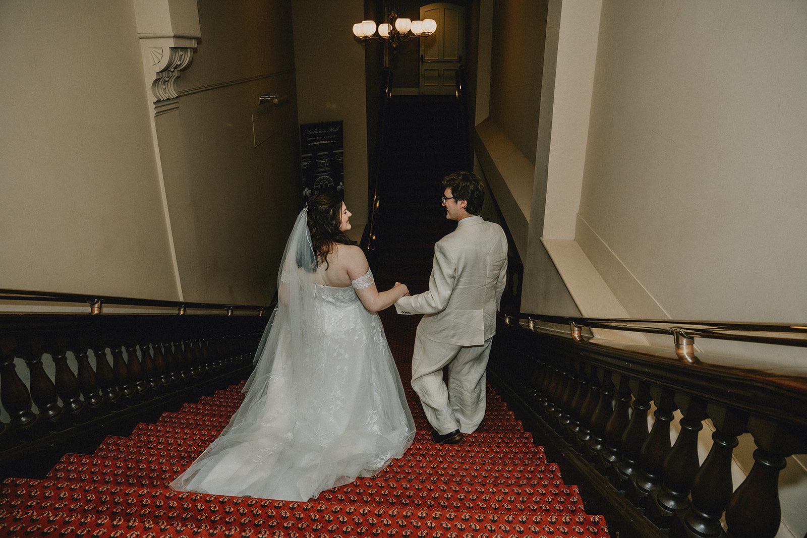 mechanics-hall-rustic-boston-brenna-walter-025-39 Bride and groom seeing each other for the first time