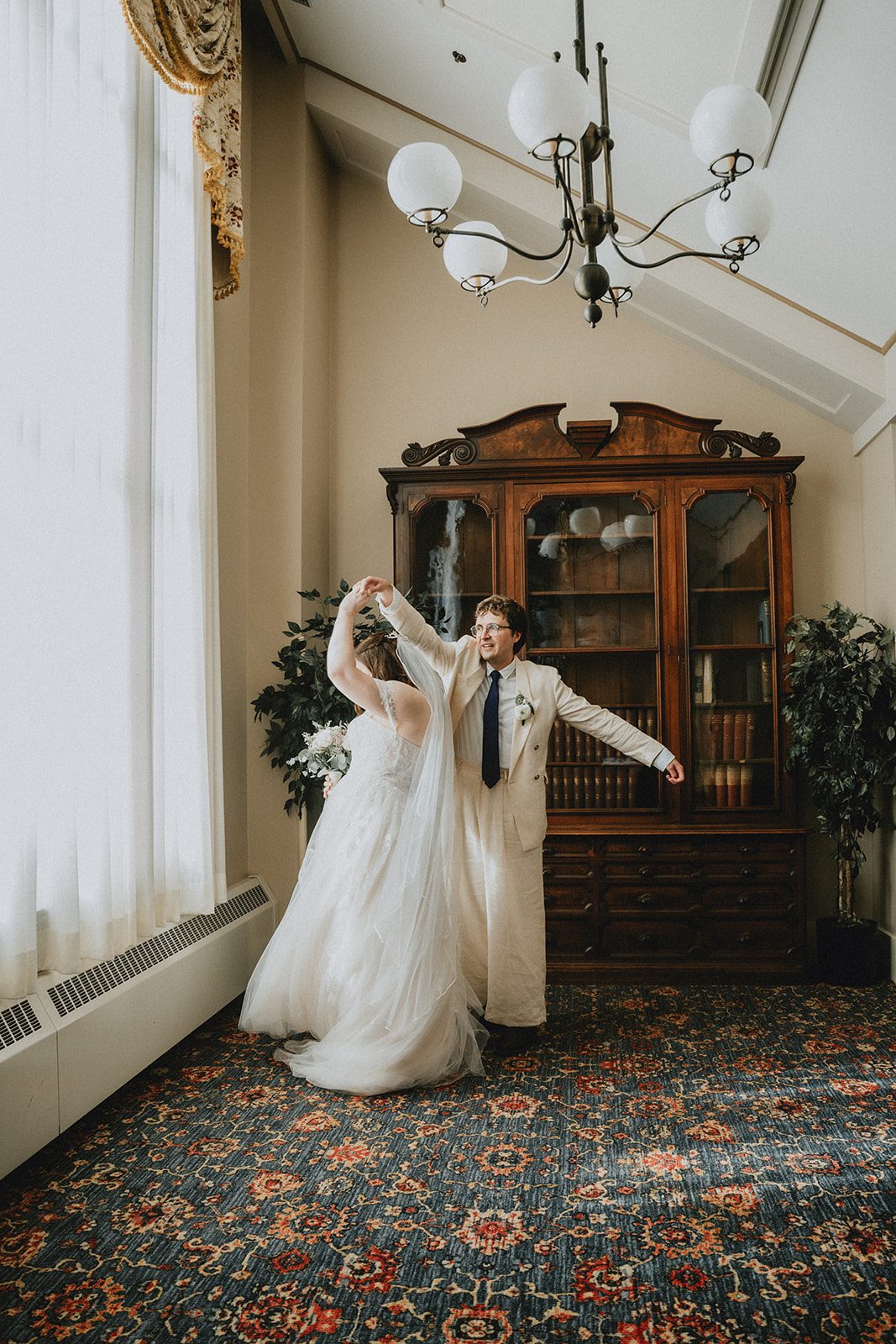 mechanics-hall-rustic-boston-brenna-walter-029-22 Bride and groom by the window